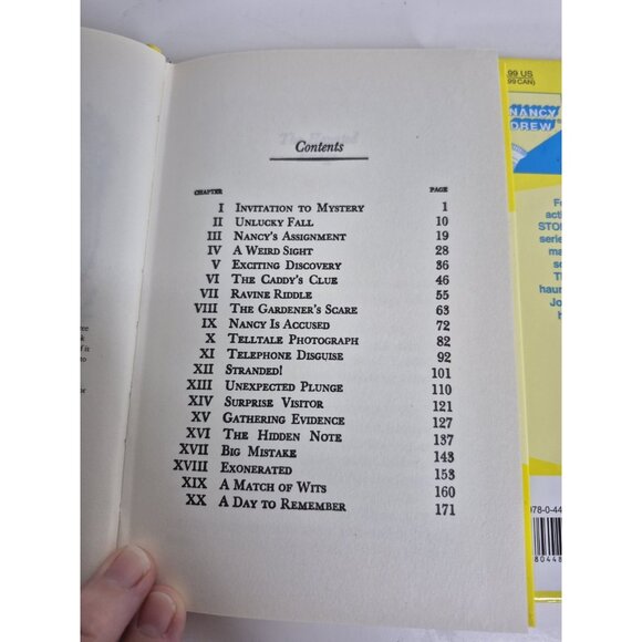 Nancy Drew Mystery Stories Flashlight Series Lot Of 3 Series 15, 18, And 21 - Picture 5 of 9